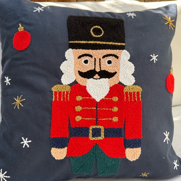 Festive Nutcracker Holiday Pillow Case